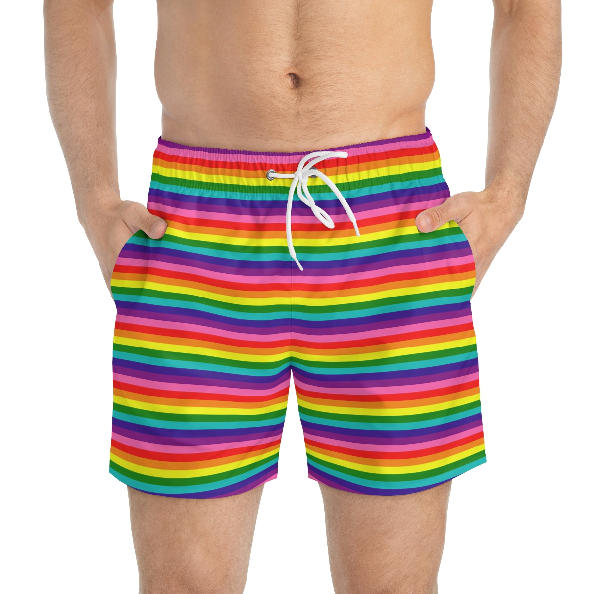 Original Eight Stripe Rainbow Flag Shorts